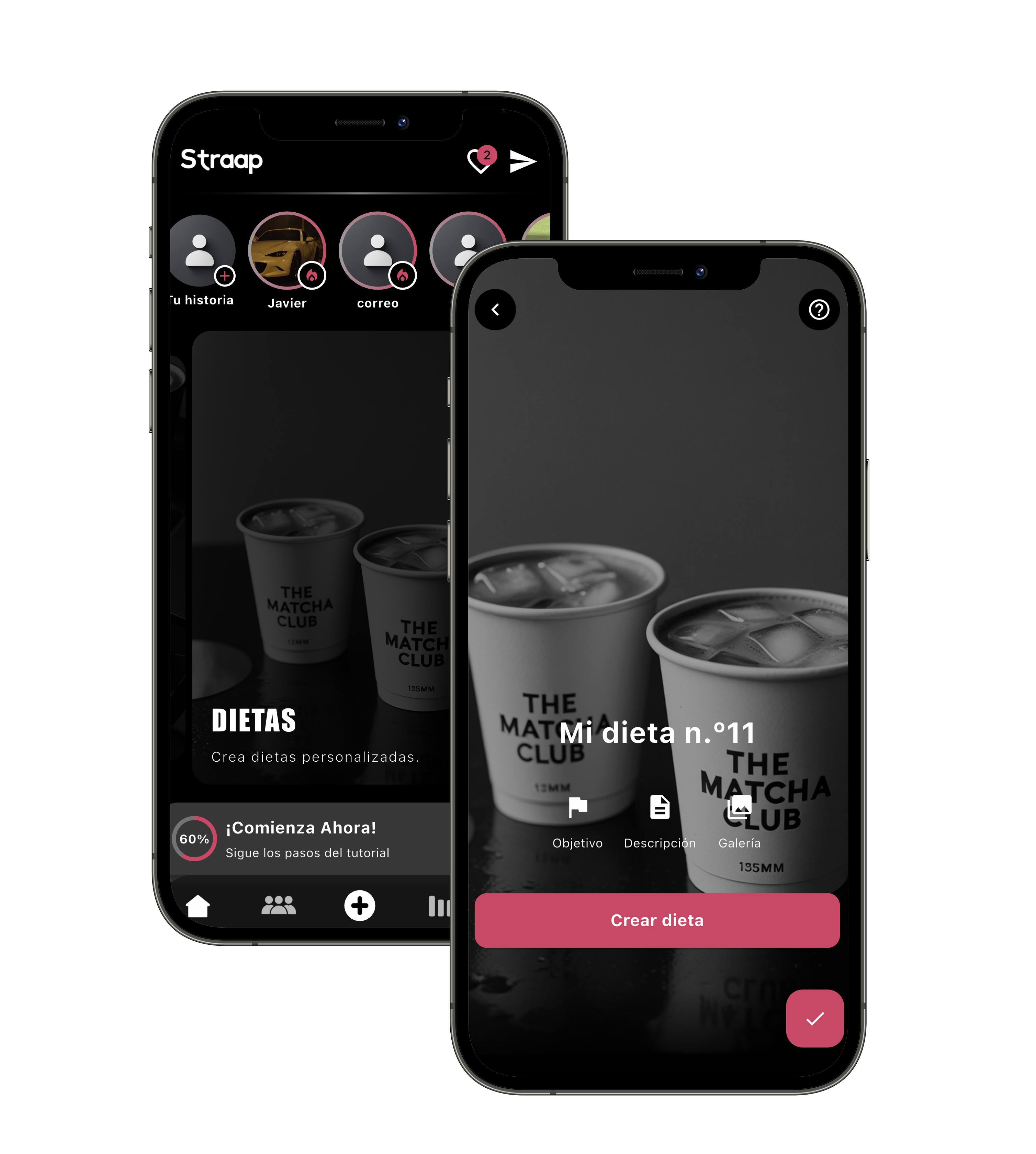 Pantalla móvil izquierda